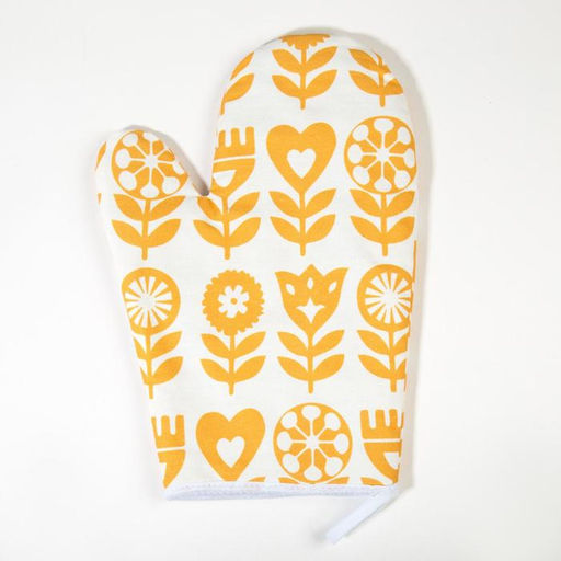 Набор Кухонный Этель Yellow garden, варежка-прихватка 20?27 см, прихватка 19?19 см, 100% хлопок (МИКС)