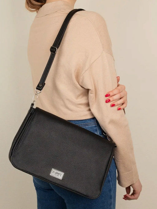 Сумка кроссбоди из мягкой экокожи. Модель №1228 - L-craft фото 11