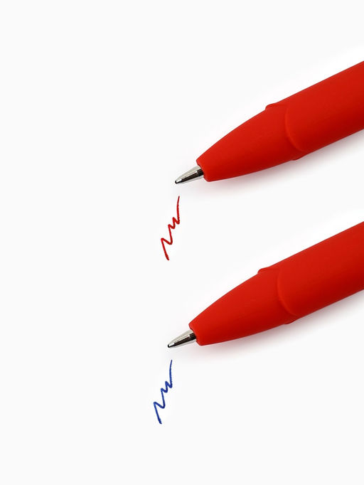 Ручка гелевая Самый лучший учитель в мире, 2 шт., синяя и красная паста - Artfox фото 4