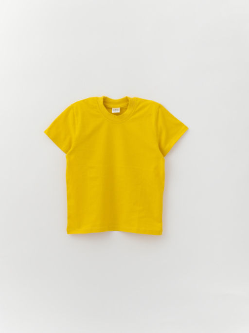 Футболка базовая желтый, желтый - Lesi kids фото 3