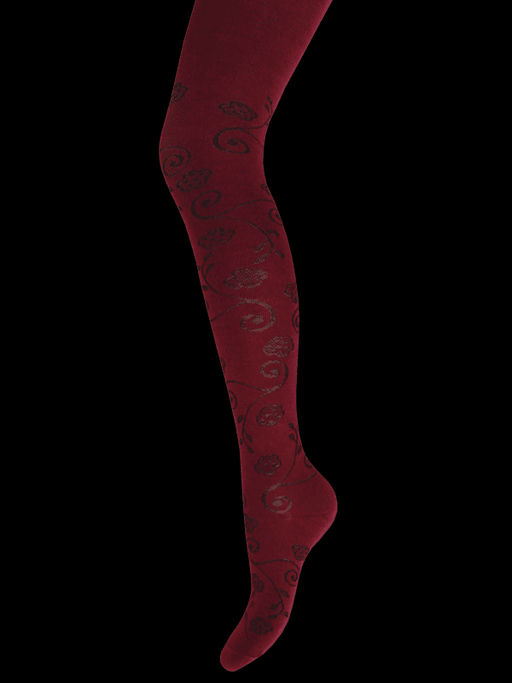 БРЕСТСКИЕ 3280 SCHOOL КОЛГОТКИ ДЕТСКИЕ (рисунок) т.бордовый - Conte elegant фото 2
