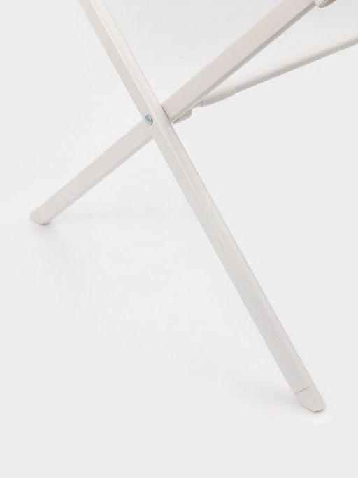 Сушилка для белья напольная LaDо́m, складная, раздвижная, металл, белая