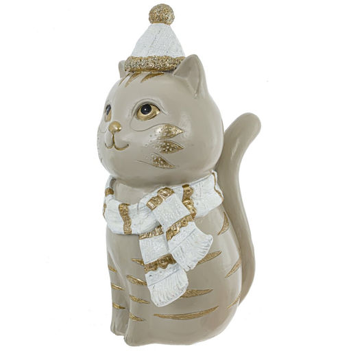 Фигурка декоративная "Кот", L12 W12 H24,5 см