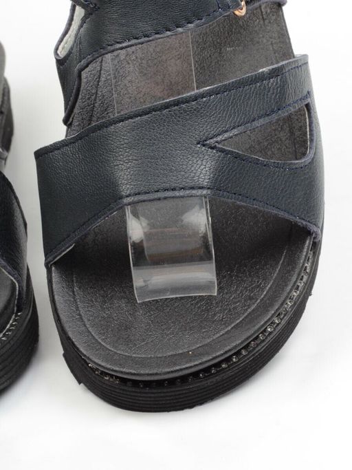 08-K26-8 BLUE Сандалии женские (натуральная кожа) - Фабричный китай фото 13