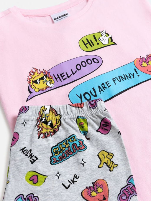 ACOOLA / Пижама детская для девочек Oregon цветной  фото 6