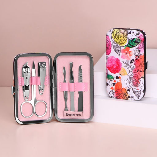 Набор маникюрный Цветочный сад, 6 предметов, разноцветный - Qf фото 3