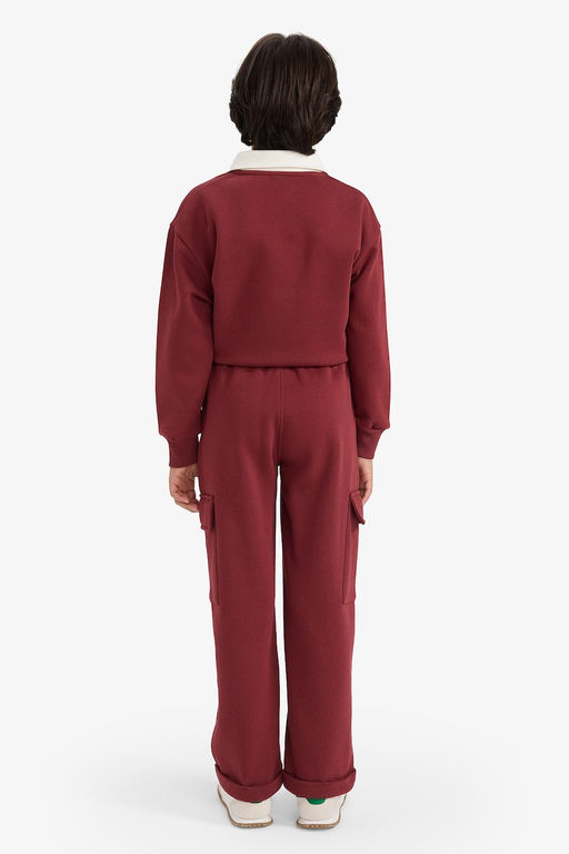 Loose Fit Kargo Cepli Beli Lastikli E_ofman Alt_ Erkek _ocuk - Defacto фото 4