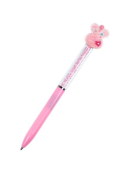 Ручка-прикол «Зайчик блеск», шариковая, поворотная, МИКС