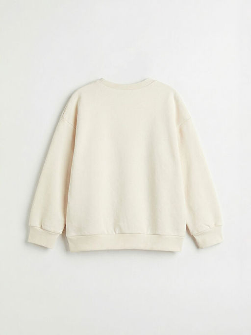 Kuromi Bask?l? K?z ?ocuk Kal?n Sweatshirt