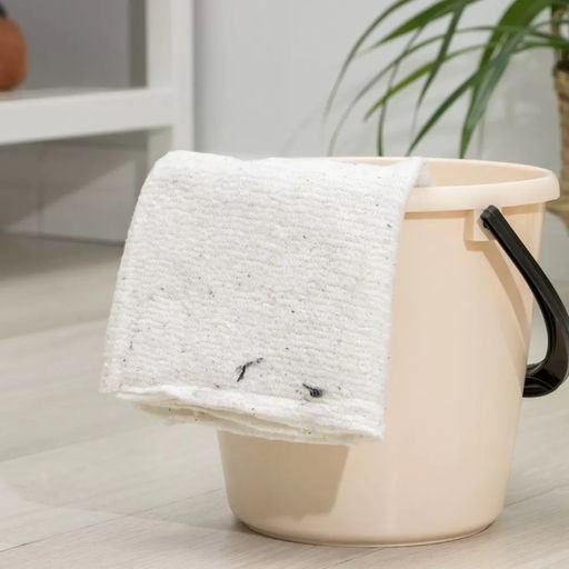 Набор тряпок для пола х/б 50*60 белые 20 шт.