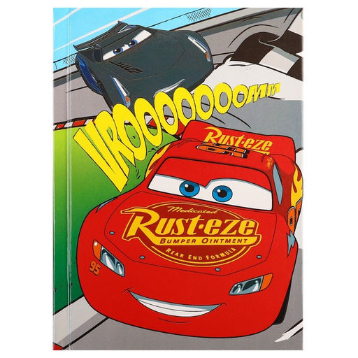 Блокнот А6, 40 листов в твёрдой обложке, Тачки - Disney фото 6