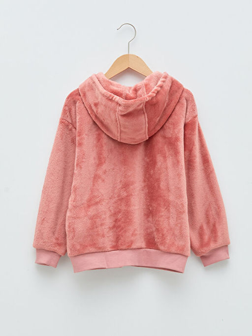 Kap??onlu Mickey Mouse Nak??l? Uzun Kollu K?z ?ocuk Fermuarl? Sweatshirt - Waikiki фото 2