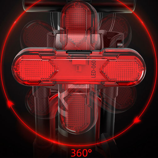 Фонарь задний COMIRON TA10 корпус: ABS, IPX5; свет: COB(5LED), 80lm; аккум: 220mAh, USB; четыре режима, поворотный на 360С. /уп 120/240/ - Галеонтрейд фото 17