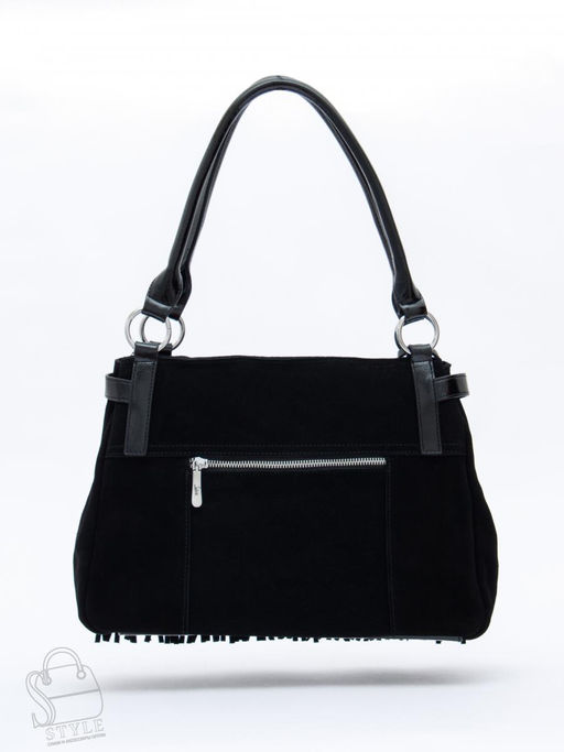 Сумка женская кожаная 98400MSS black Velina Fabbiano-Safenta