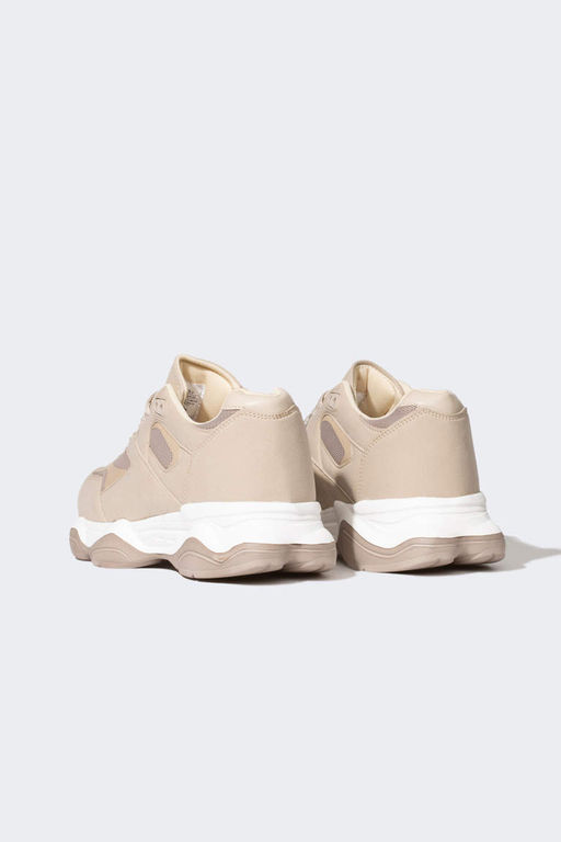 Мужская спортивная обувь на толстой подошве на шнуровке - Defacto фото 3