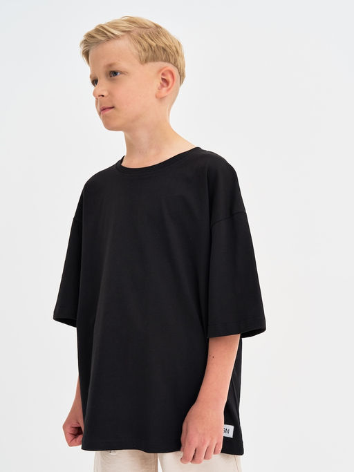 Черная футболка для мальчика - Kogankids фото 7