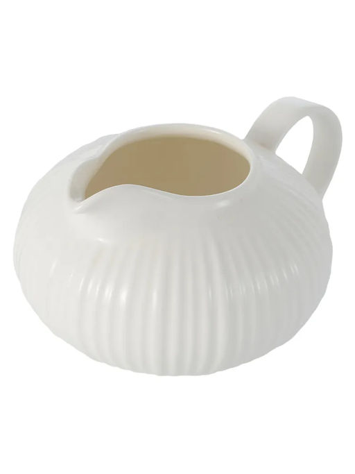 43466 GIPFEL Молочник ELEGIA 170 мл. Материал: костяной фарфор. Цвет: белый.