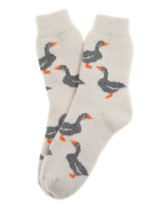 Носки женские "Гуси" 7620-2
