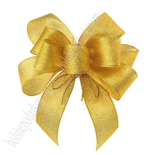 Лента декоративная 3,8 см*40 ярд (с проволокой по краям) 38-61 - No name фото 2