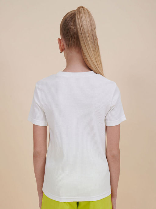 PELICAN, футболка для девочек, Белый  фото 2