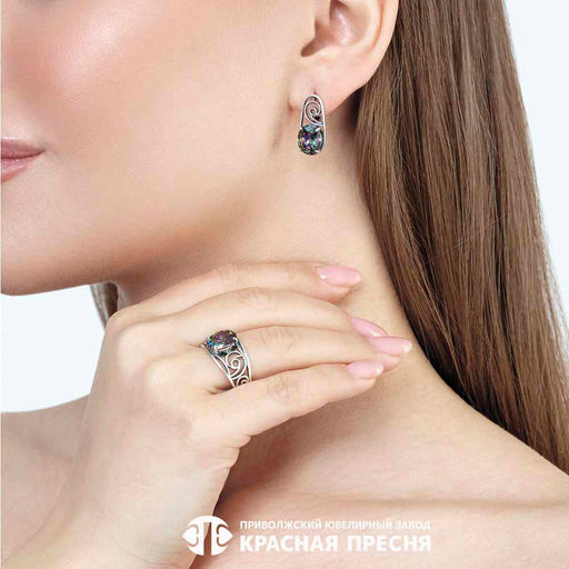 КОЛЬЦО 23815590Мс - Красная пресня фото 2