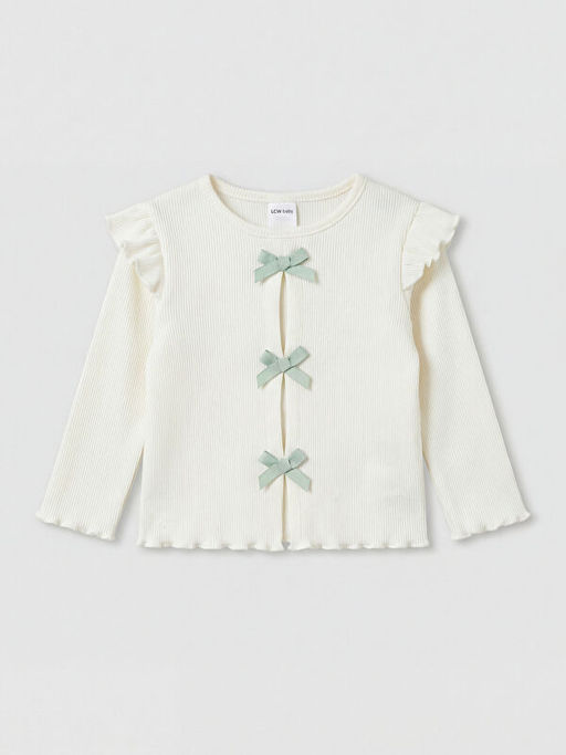 Fiyonklu K?z Bebek Ti??rt ve Tayt