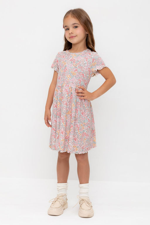 КР 5793/сахар,летний день к565 платье для дев - Crockid фото 5