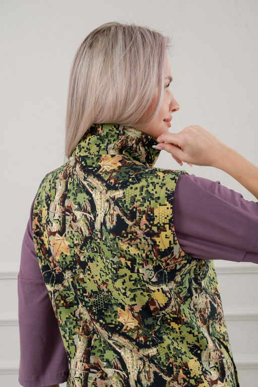 Жилет женский из футера Клен - Амадэль фото 8