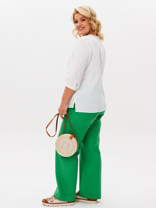 Костюм BRELA 2414 белый+зеленый