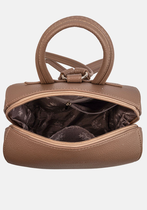 Рюкзак Модель №1528 | кожзам | зернистая | бежевый | Р820-9 | 32588 - L-craft фото 5