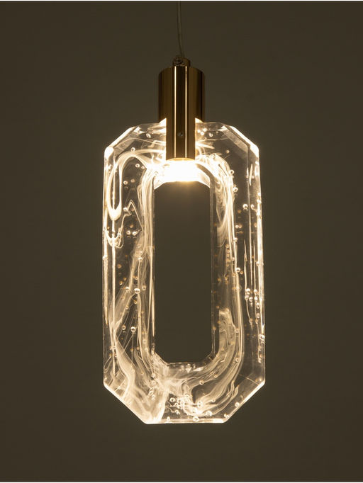 Светильник BayerLux «Орнео», LED, 5 Вт, 3000К, золото, 9×3×24-174 см