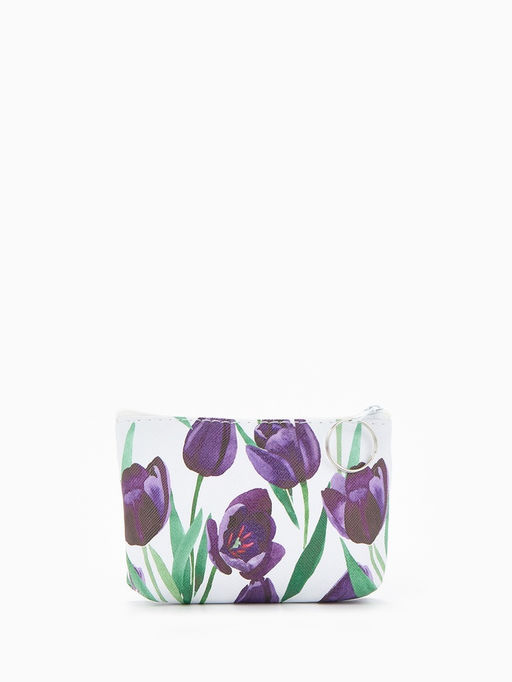 Кошелёк-монетница на молнии 11?1?8 см, с принтом, МИКС