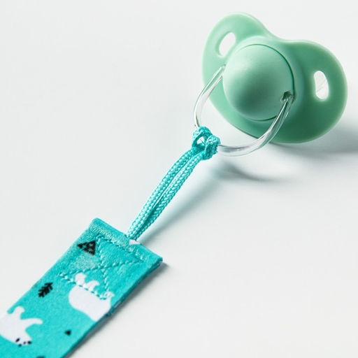 Держатель для пустышки на ленте Медведи - Крошка я фото 2