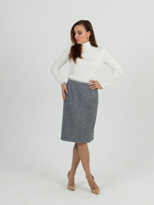 теплая юбка с идеальной посадкой - Трика фото 5