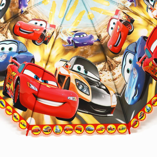 Зонт детский, 8 спиц, Ø 87 см, Тачки