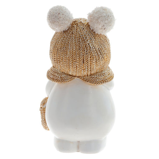 Фигурка декоративная "Снеговик", L11,5 W8,5 H19 см