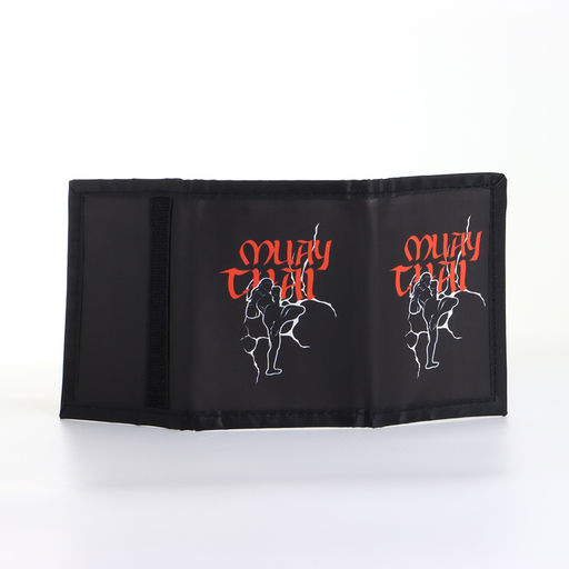 Кошелёк детский на липучке «Выбражулька», чёрный