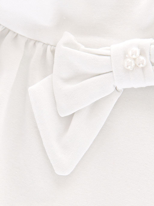 Футболка для девочки модная стильная праздник подарок UD 0667 белый - Mini maxi фото 3