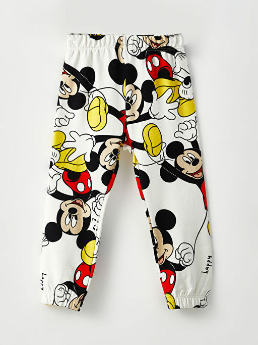Beli Lastikli Mickey Mouse Bask?l? K?z Bebek E?ofman Alt