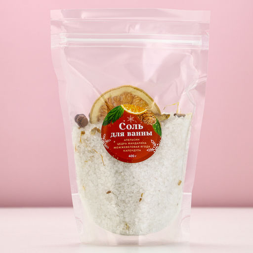 Соль для ванны с апельсином, 400 г, Чистое счастье фото 3