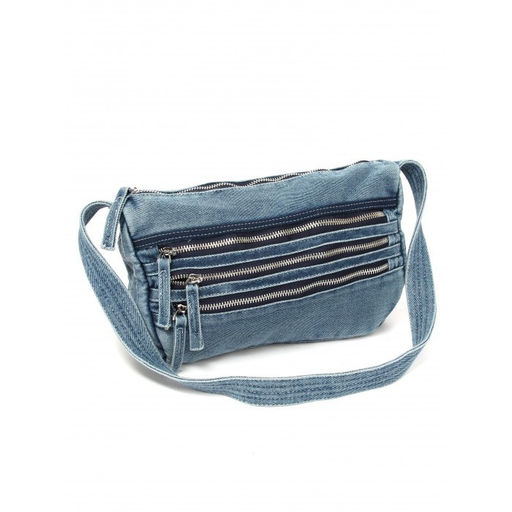 Сумка женская текстиль JN-8184, 1отдел, голубой jeans SALE 261784 - Bobo фото 6