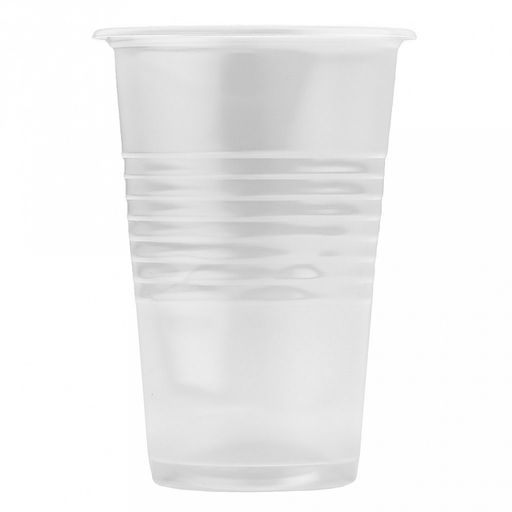 Цена за 100 шт. Стакан одноразовый из полипропилена "Эконом" 200мл, д7,1см, h9,8см, дно д4,5см, прозрачный, ГОСТ Р 50962-96 (Россия)