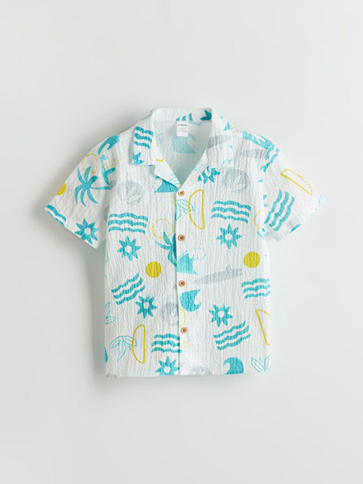 Desenli Erkek ?ocuk G?mlek