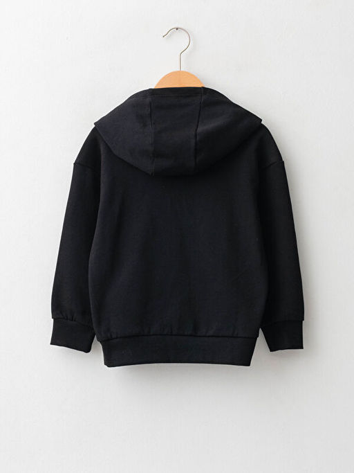 Kap??onlu Minnie Mouse Bask?l? Uzun Kollu K?z ?ocuk Sweatshirt - Waikiki фото 3