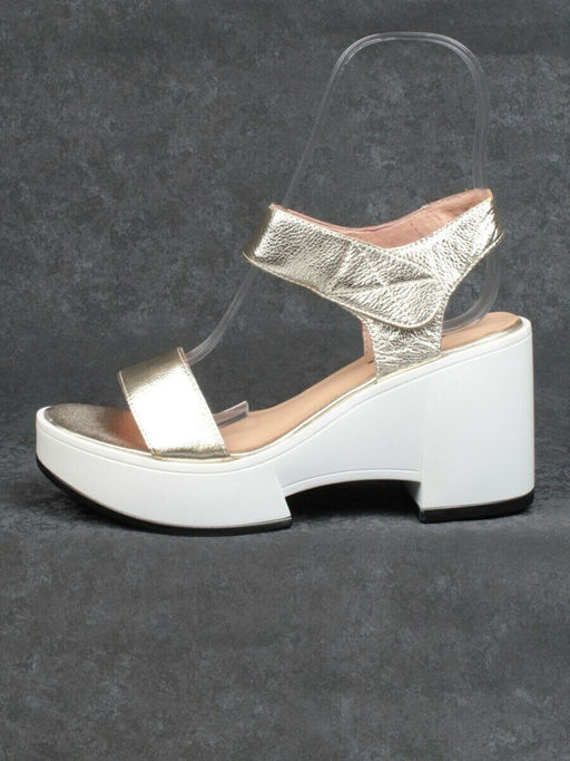 08-QL6989-1A WHITE Босоножки женские (натуральная кожа)