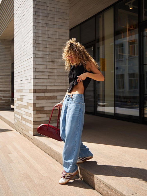 Женские джинсы арт. 19843 - F5 фото 10