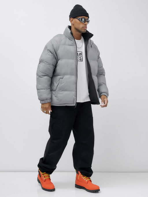 Куртка двухсторонняя мужская молодежная зимняя черного цвета 25308Ch - Mtforce фото 17