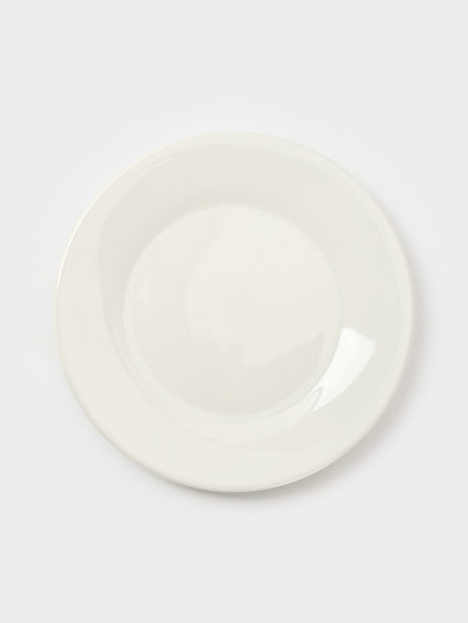 Тарелки Доляна White Label, набор 4 шт., d=20 см, фарфор, белые