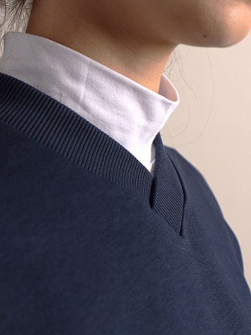 CRB wear / CWJG 63919-41 Жилет для девочки,темно-синий/Ex.Cherubino  фото 3