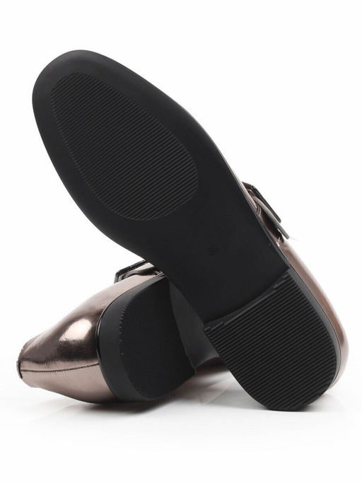 06-B4A-5MS BROWN/BRONZE Туфли женские (натуральная кожа)